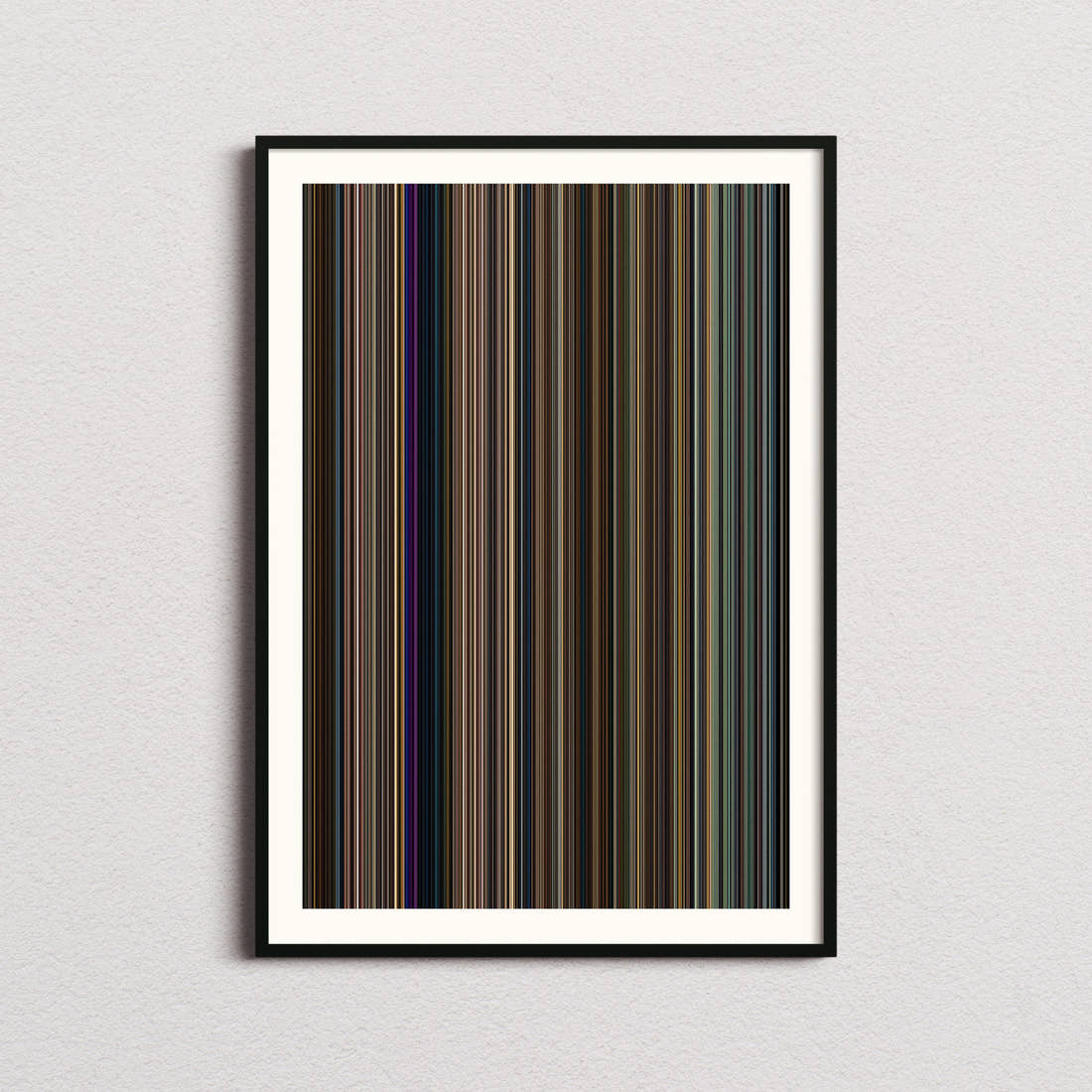 Battle of the Sexes Movie Barcode Poster - Barcode Only