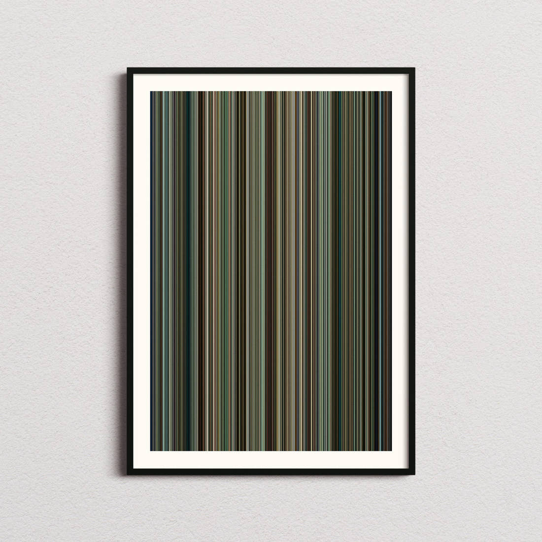 Be Kind Rewind Movie Barcode Poster - Barcode Only
