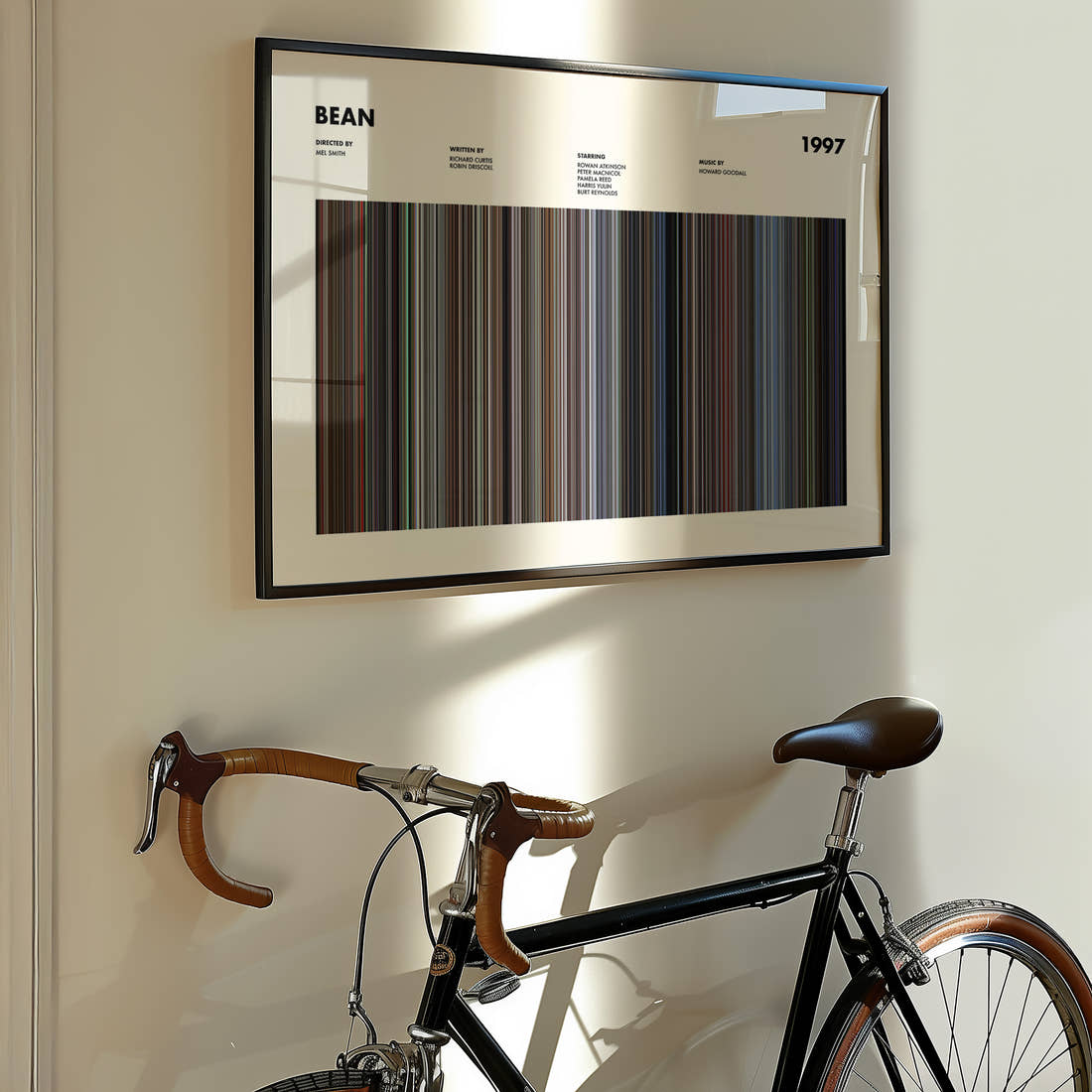 Bean Movie Barcode Poster
