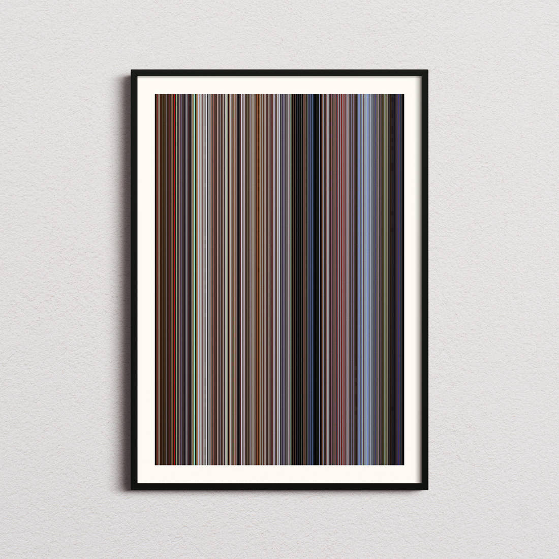 Bean Movie Barcode Poster - Barcode Only