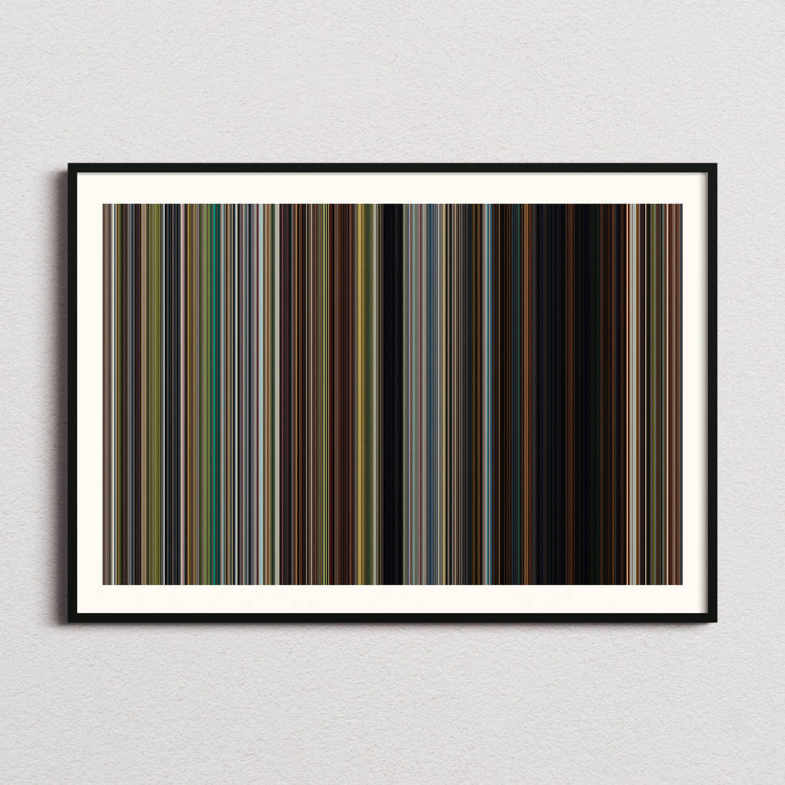 Beans Movie Barcode Poster - Barcode Only