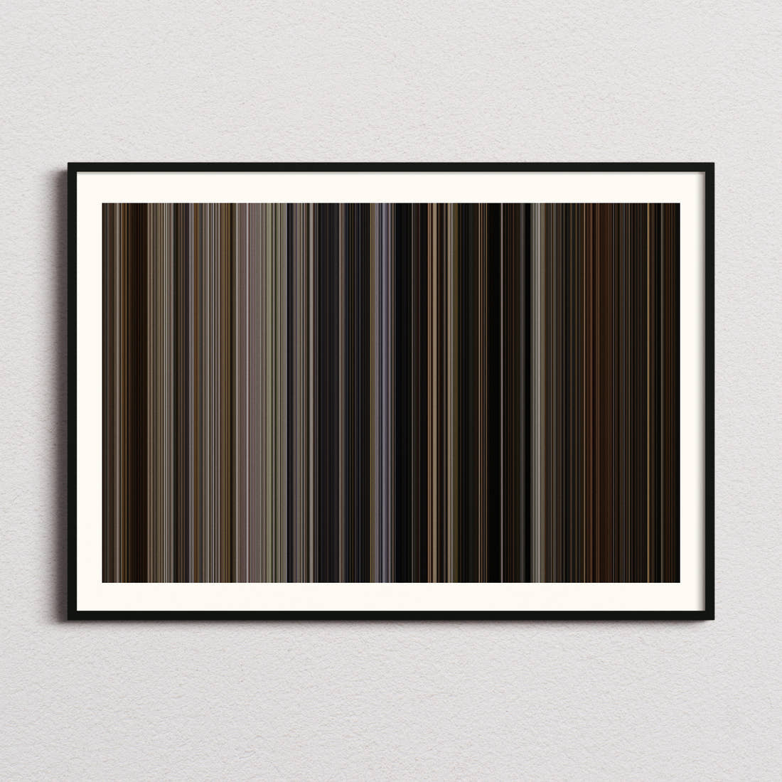 Beau Is Afraid Movie Barcode Poster - Barcode Only