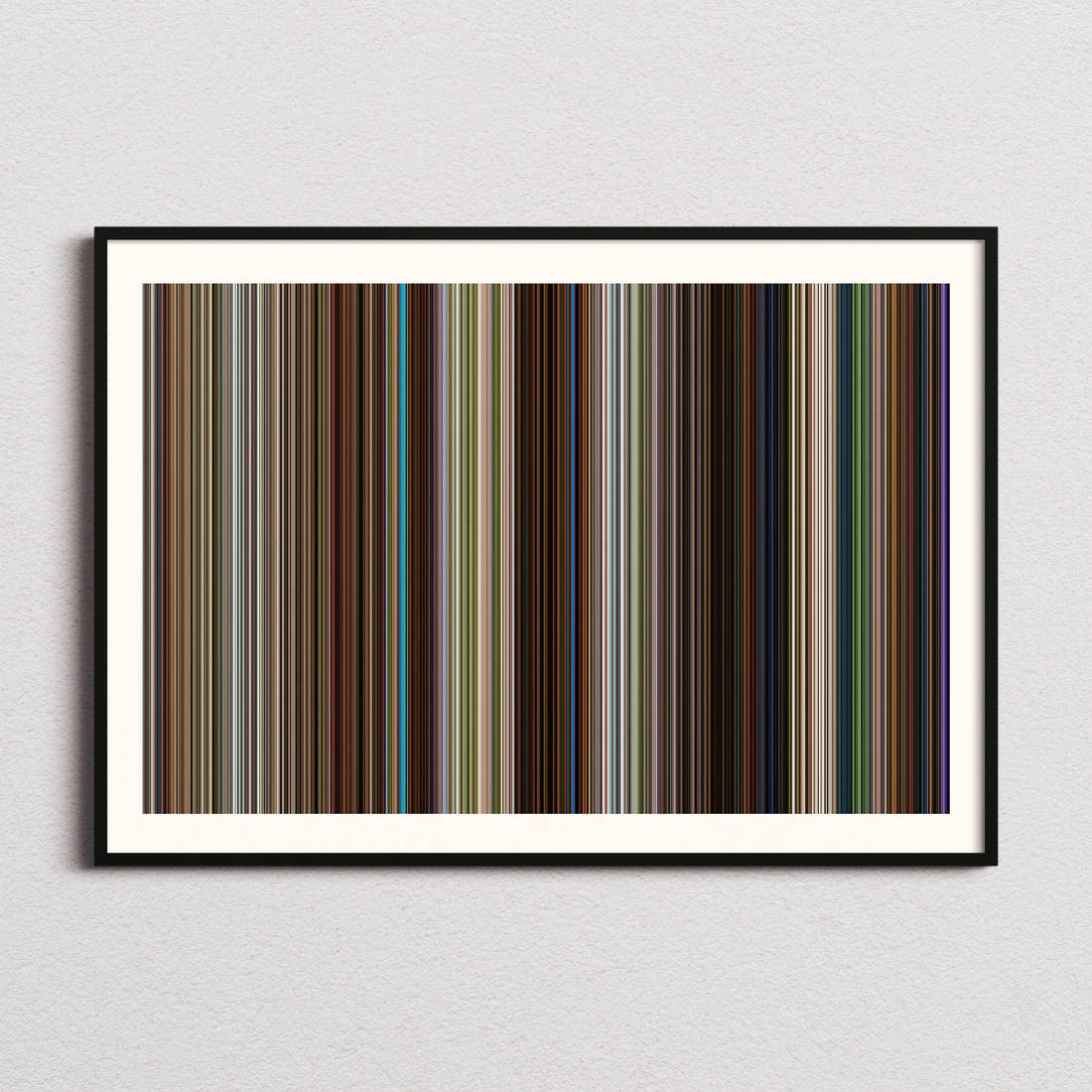 Beautiful Wedding Movie Barcode Poster - Barcode Only