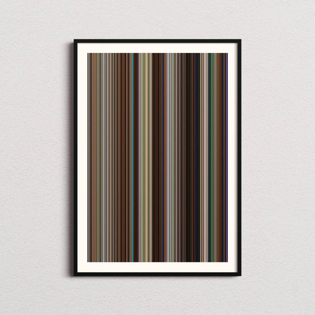 Beautiful Wedding Movie Barcode Poster - Barcode Only
