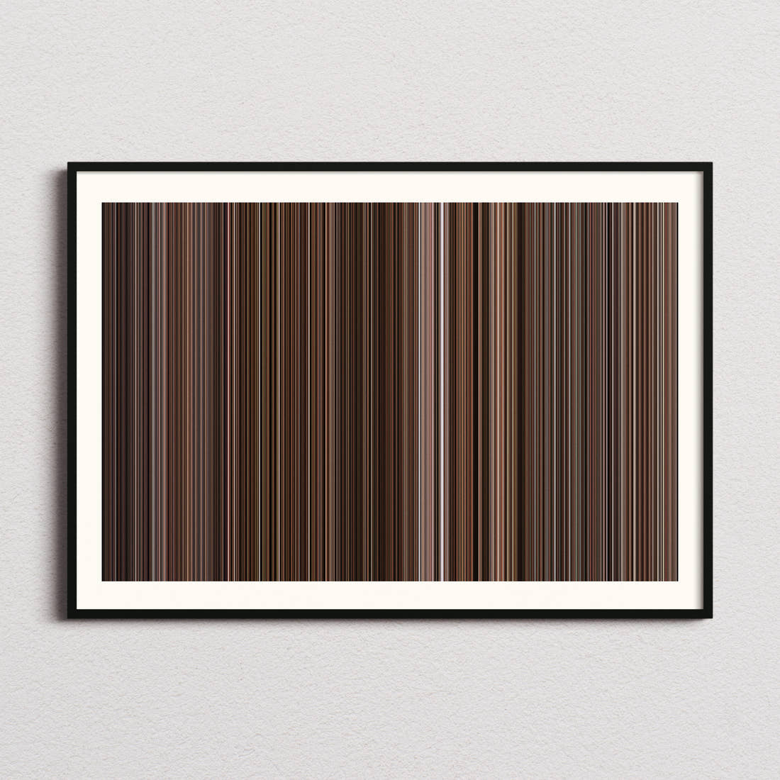 Before Sunset Movie Barcode Poster - Barcode Only