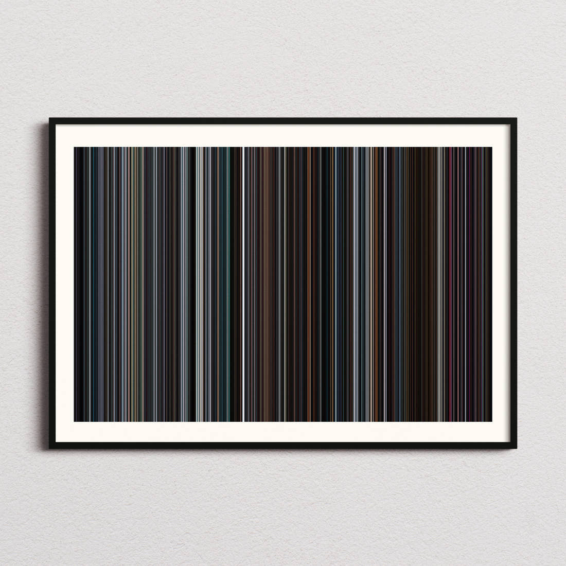 Being John Malkovich Movie Barcode Poster - Barcode Only