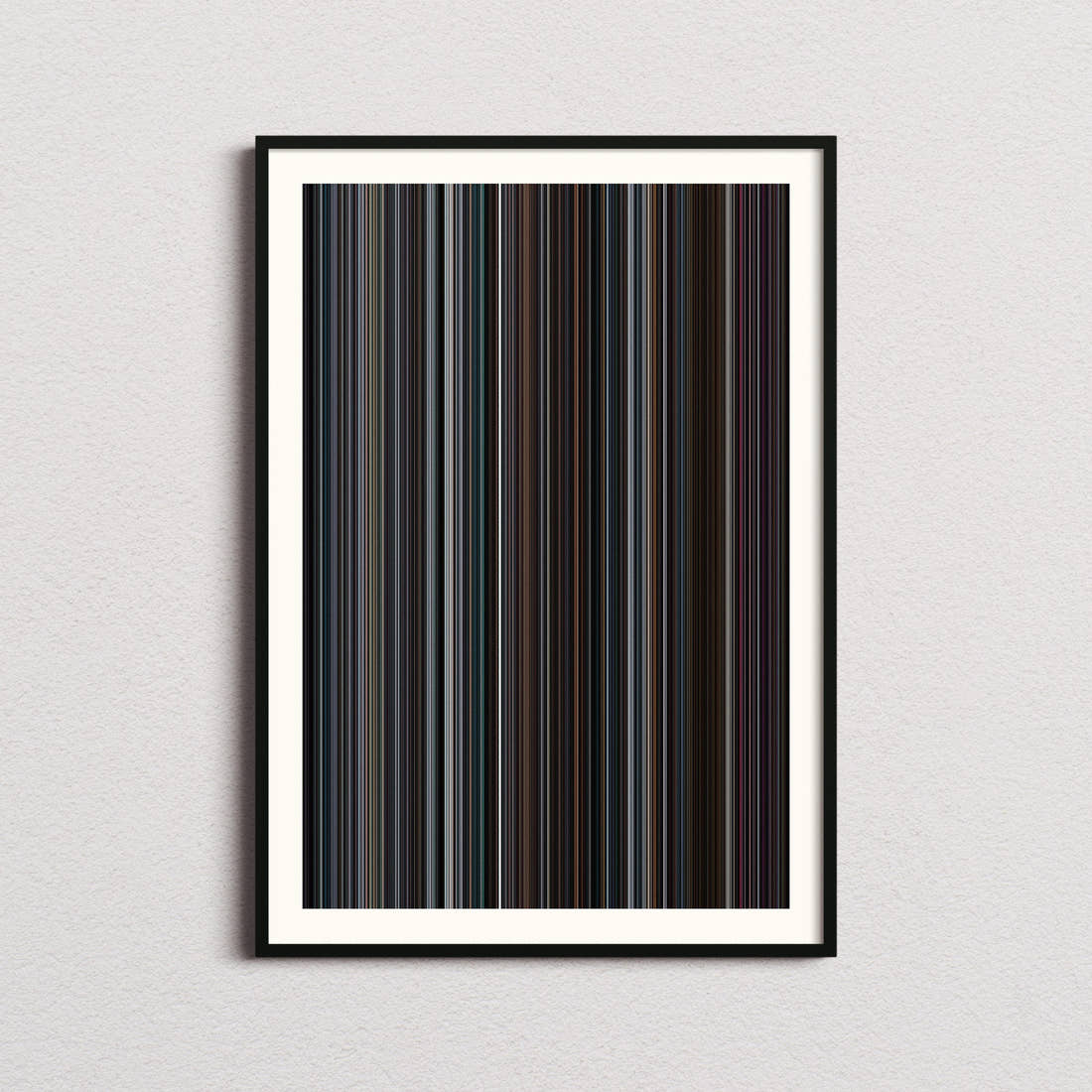 Being John Malkovich Movie Barcode Poster - Barcode Only