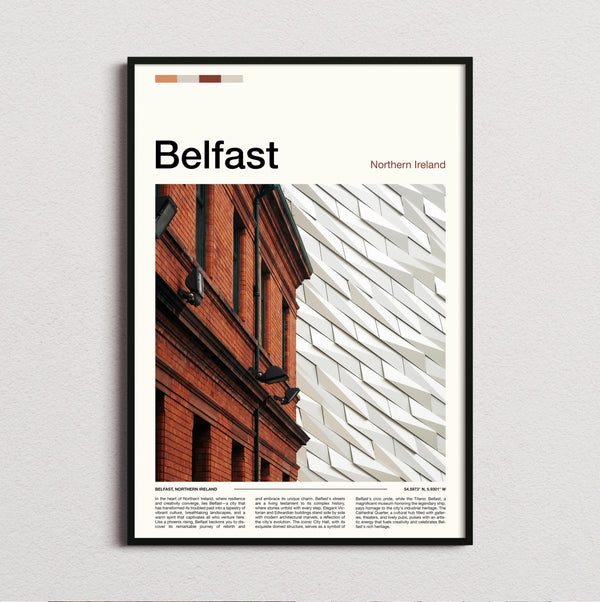 Belfast - Titanic Museum - Travel Print