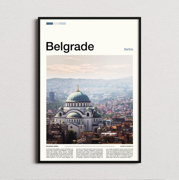 Belgrade - Church Of Saint Sava - Travel Print