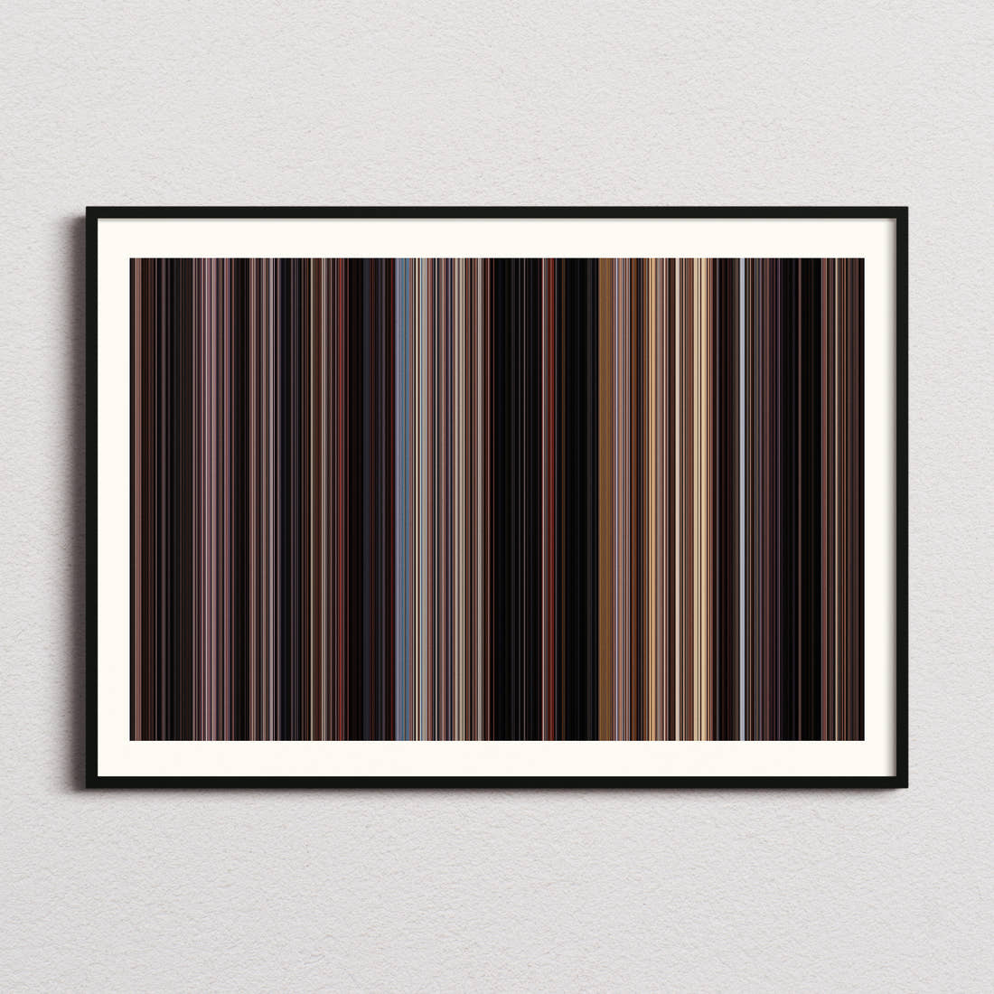 Ben-Hur Movie Barcode Poster - Barcode Only