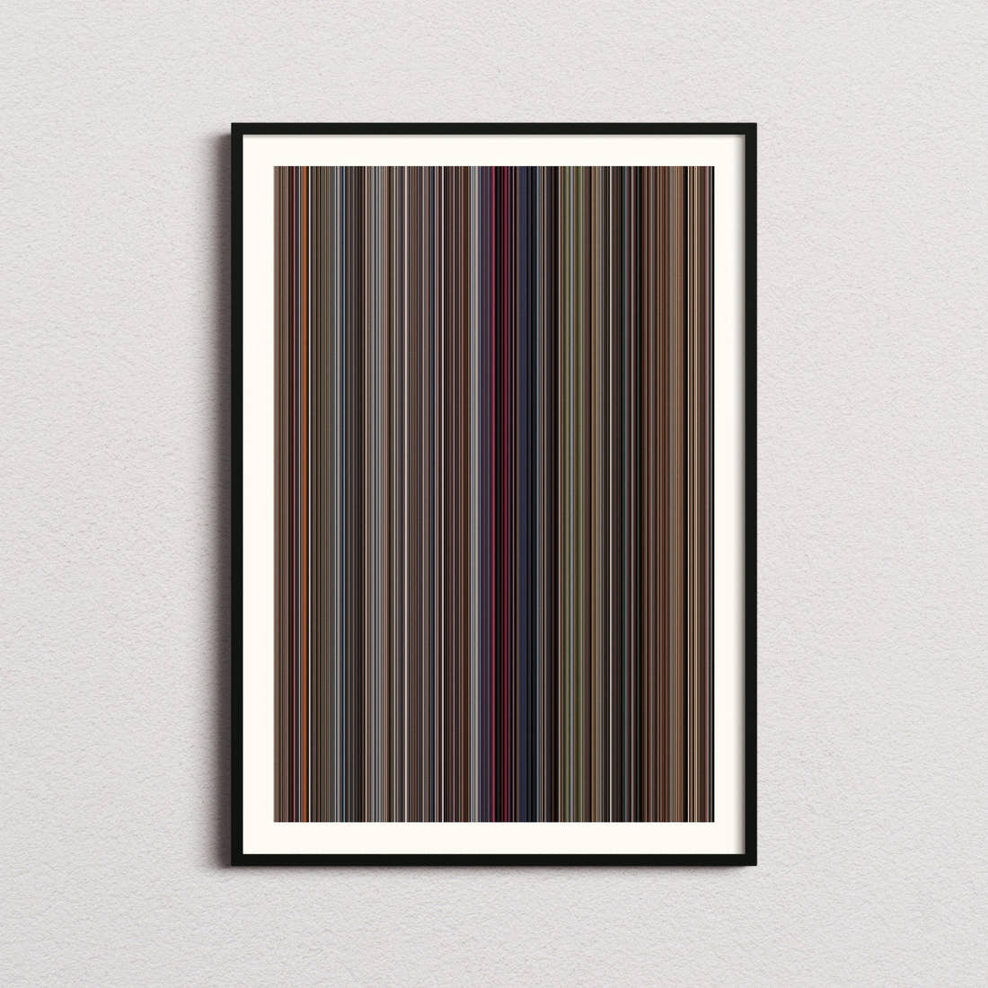 Beverly Hills Cop II Movie Barcode Poster - Barcode Only