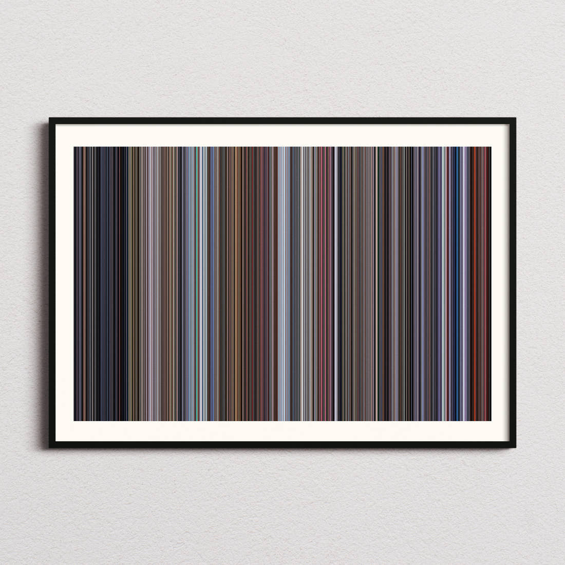 Beverly Hills Cop III Movie Barcode Poster - Barcode Only