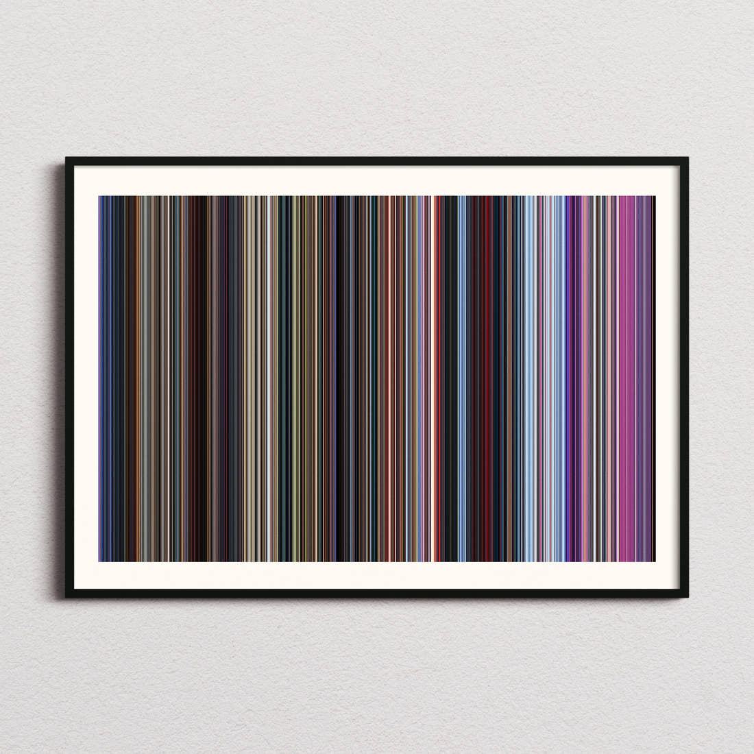 Big Hero 6 Movie Barcode Poster - Barcode Only