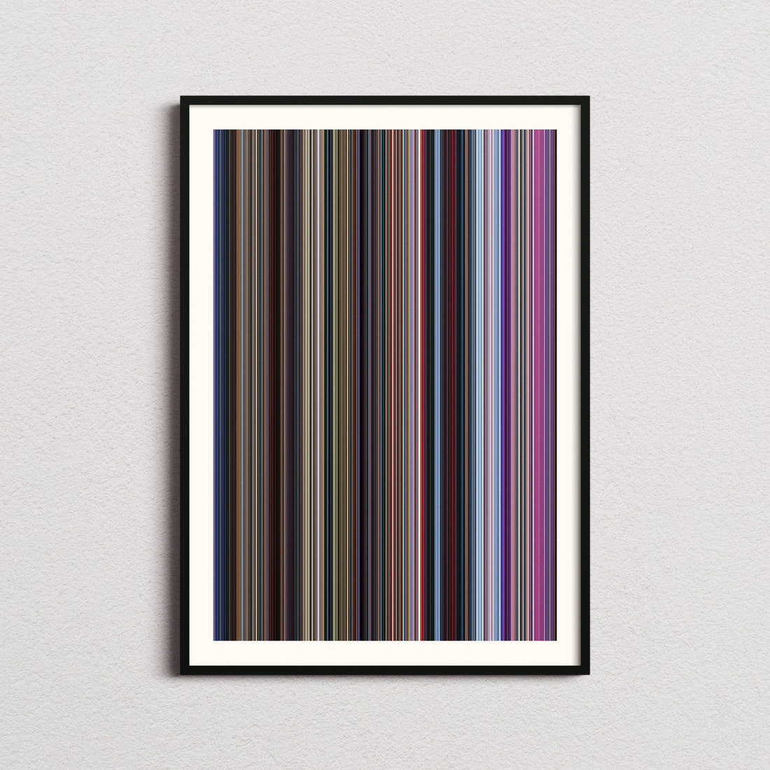 Big Hero 6 Movie Barcode Poster - Barcode Only
