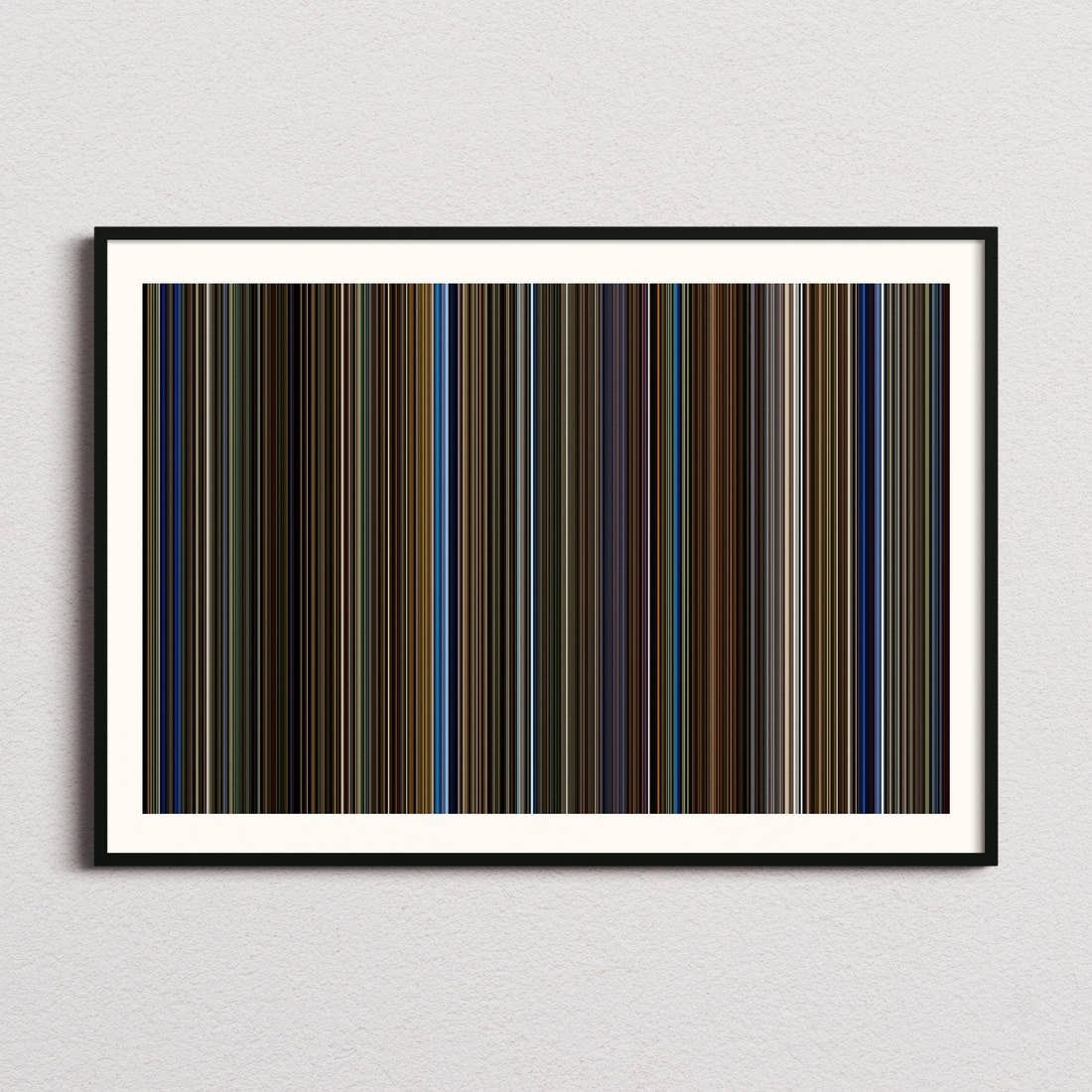Birdman Movie Barcode Poster - Barcode Only