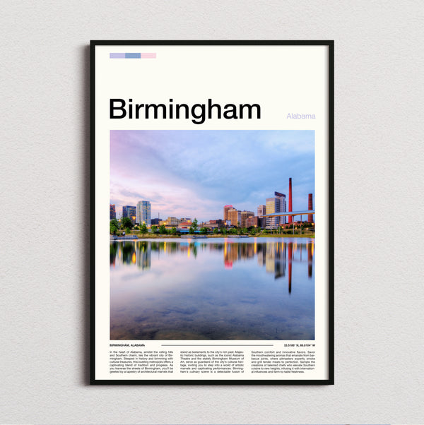 Birmingham - Travel Print