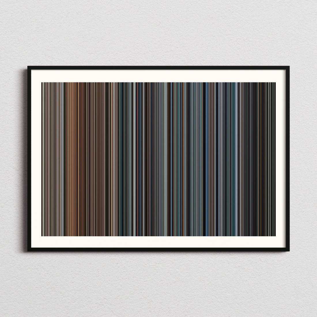 BlackBerry Movie Barcode Poster - Barcode Only