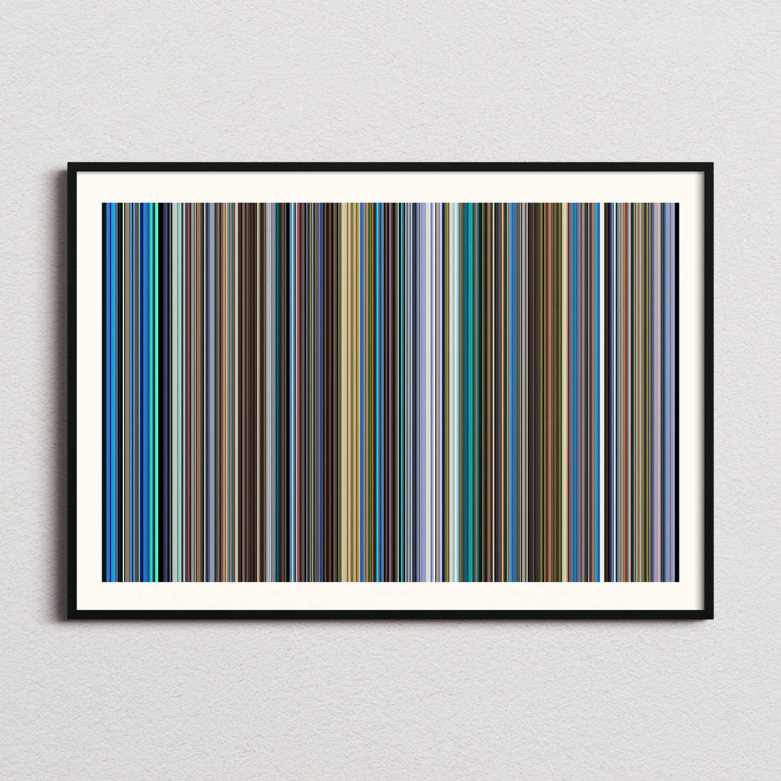 Blackfish Movie Barcode Poster - Barcode Only