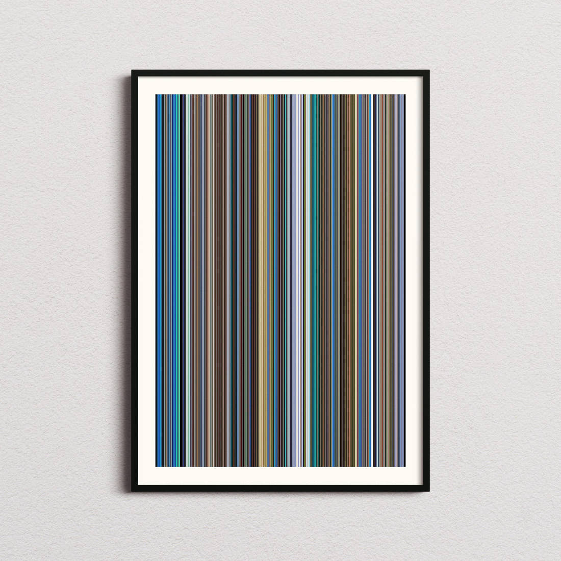 Blackfish Movie Barcode Poster - Barcode Only