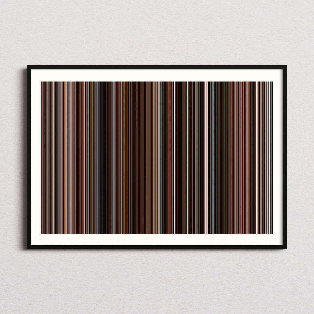 Bloodsport Movie Barcode Poster - Barcode Only