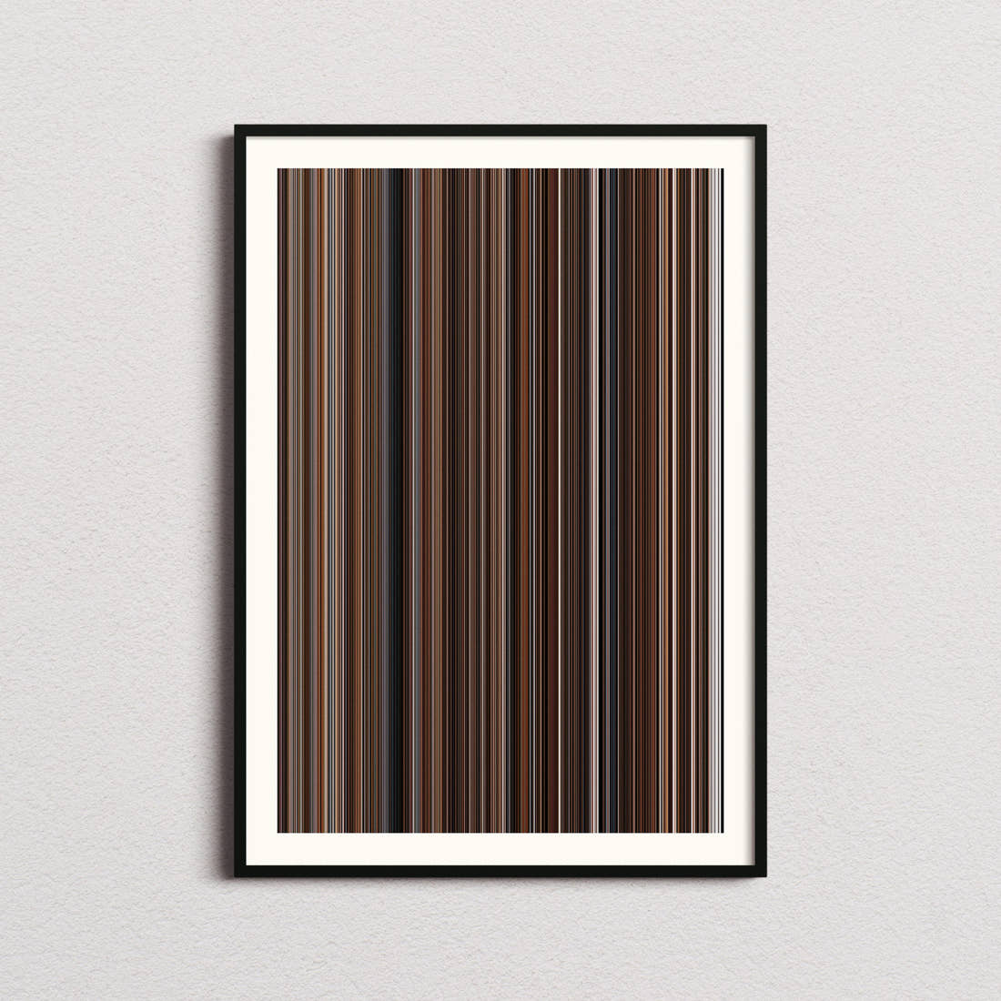 Bloodsport Movie Barcode Poster - Barcode Only
