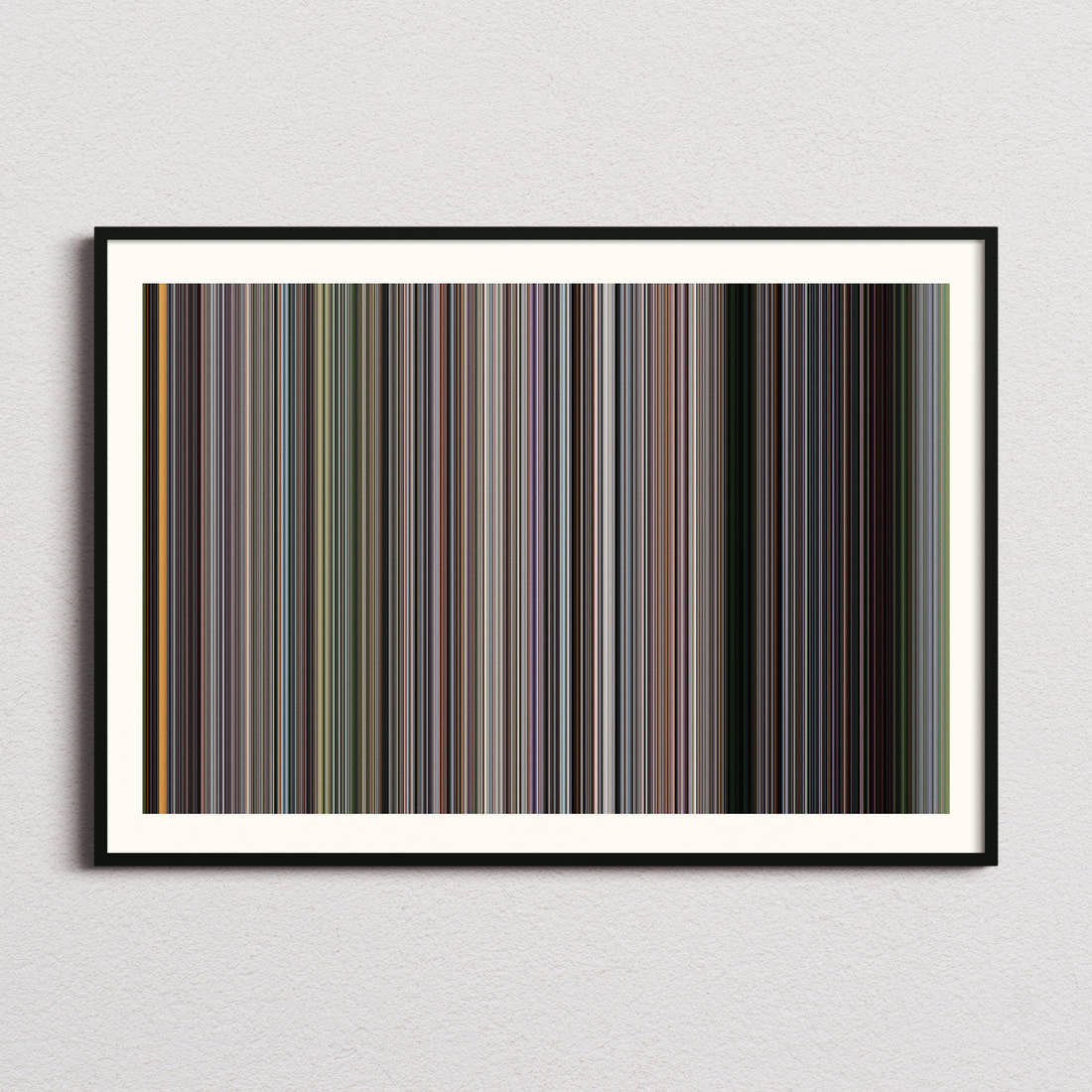 Blow-Up Movie Barcode Poster - Barcode Only