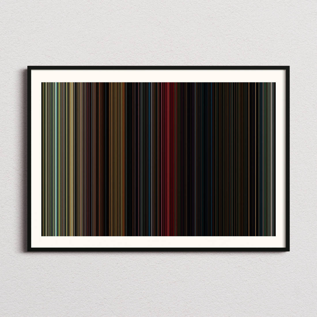 Bodies Bodies Bodies Movie Barcode Poster - Barcode Only