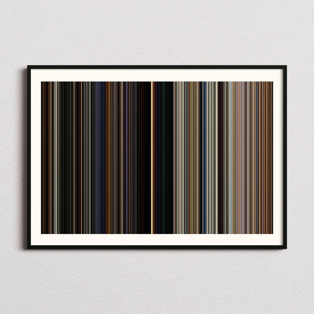 Bones and All Movie Barcode Poster - Barcode Only