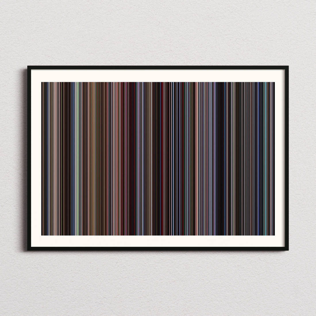 Boogie Nights Movie Barcode Poster - Barcode Only