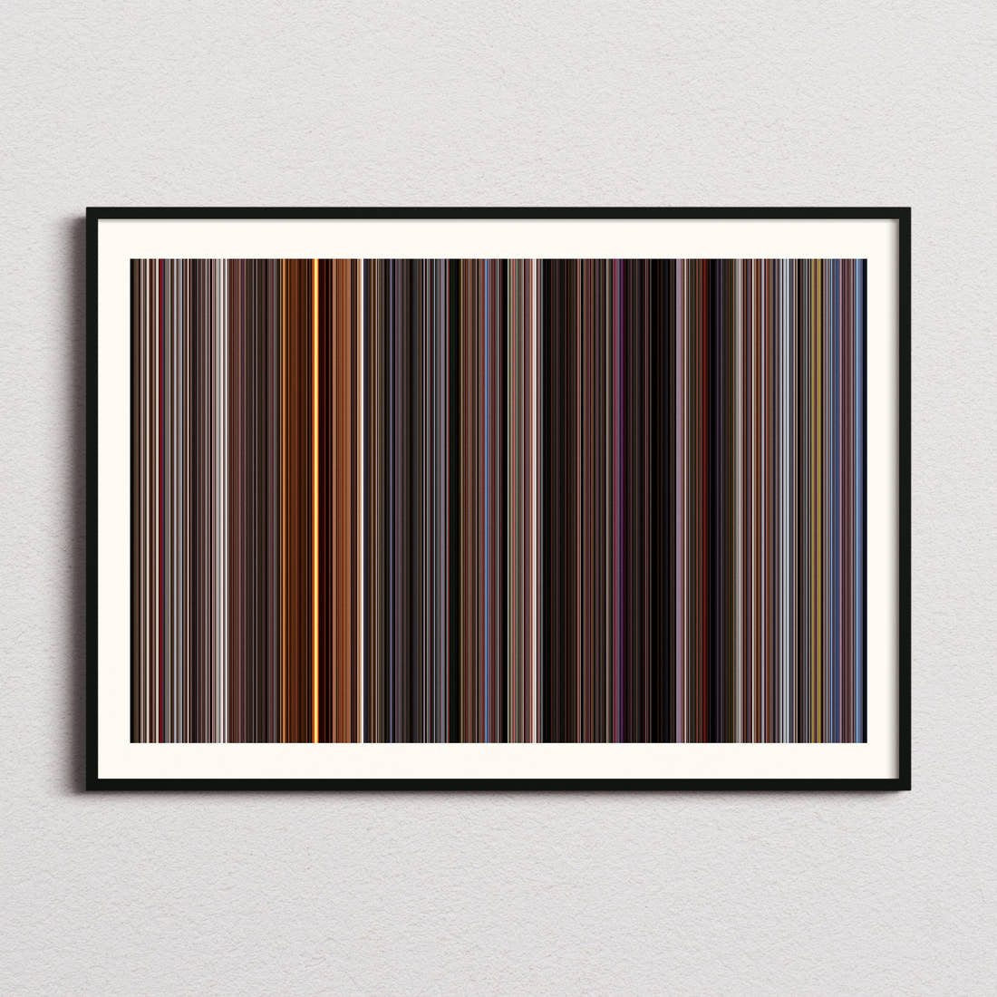 Born on the Fourth of July Movie Barcode Poster - Barcode Only