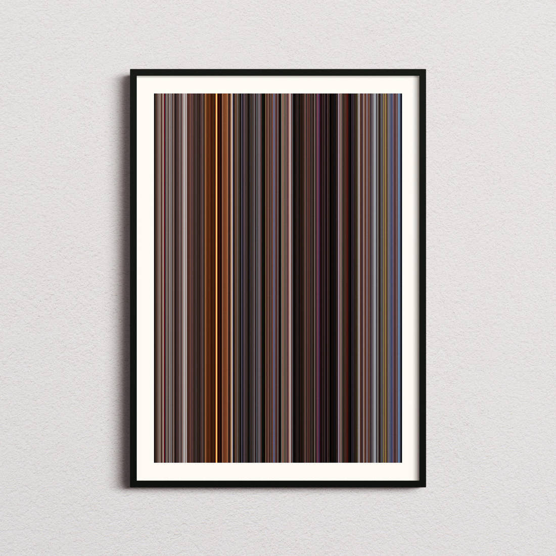 Born on the Fourth of July Movie Barcode Poster - Barcode Only