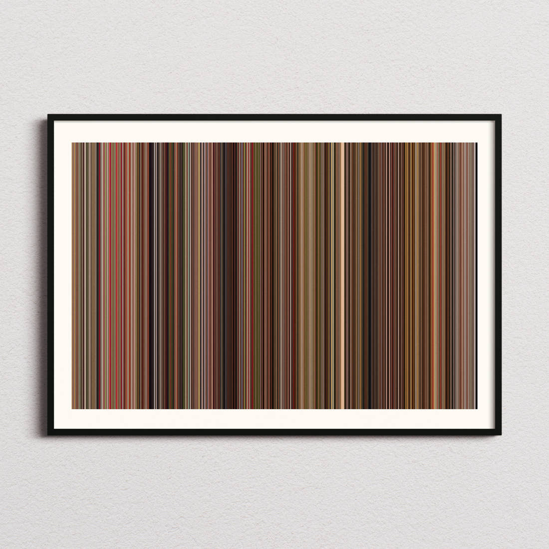 Bottle Rocket Movie Barcode Poster - Barcode Only