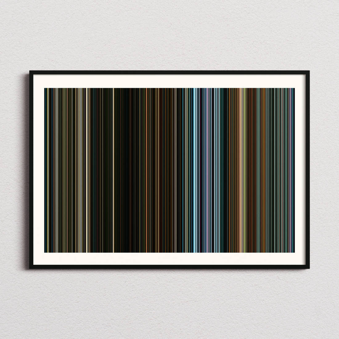 Boy Kills World Movie Barcode Poster - Barcode Only