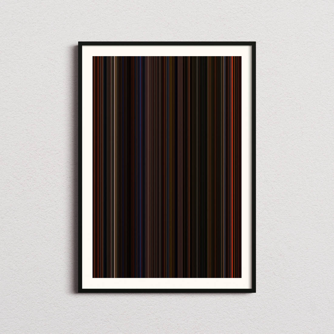Bram Stoker's Dracula Movie Barcode Poster - Barcode Only