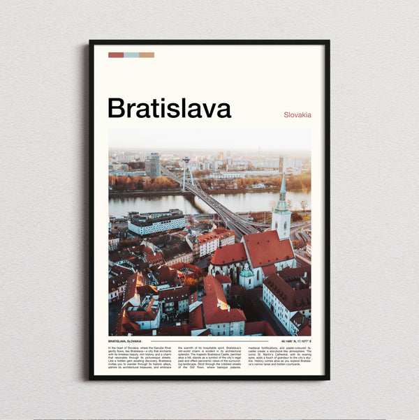 Bratislava - St Martin's Cathedral - Travel Print