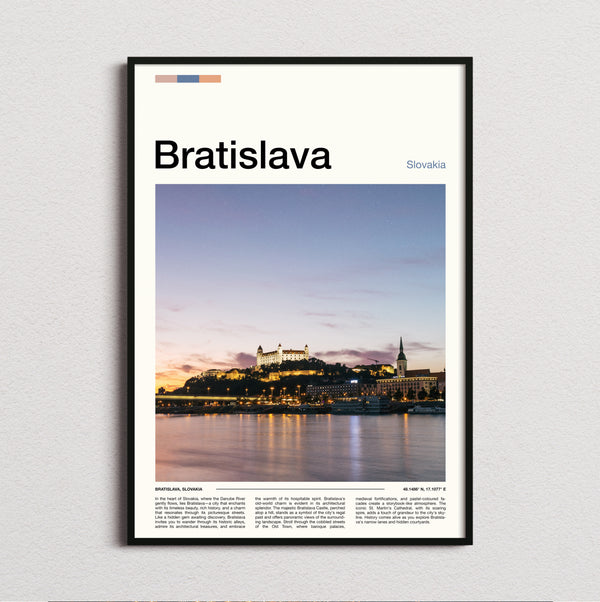 Bratislava - Hilltop Castle - Travel Print