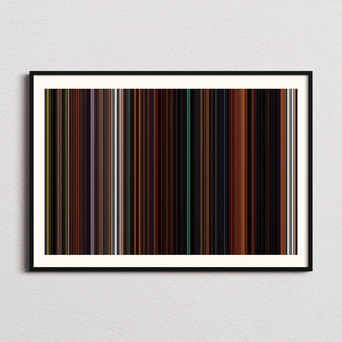 Brave Movie Barcode Poster - Barcode Only