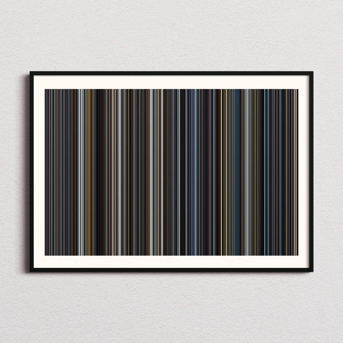 Bridge of Spies Movie Barcode Poster - Barcode Only