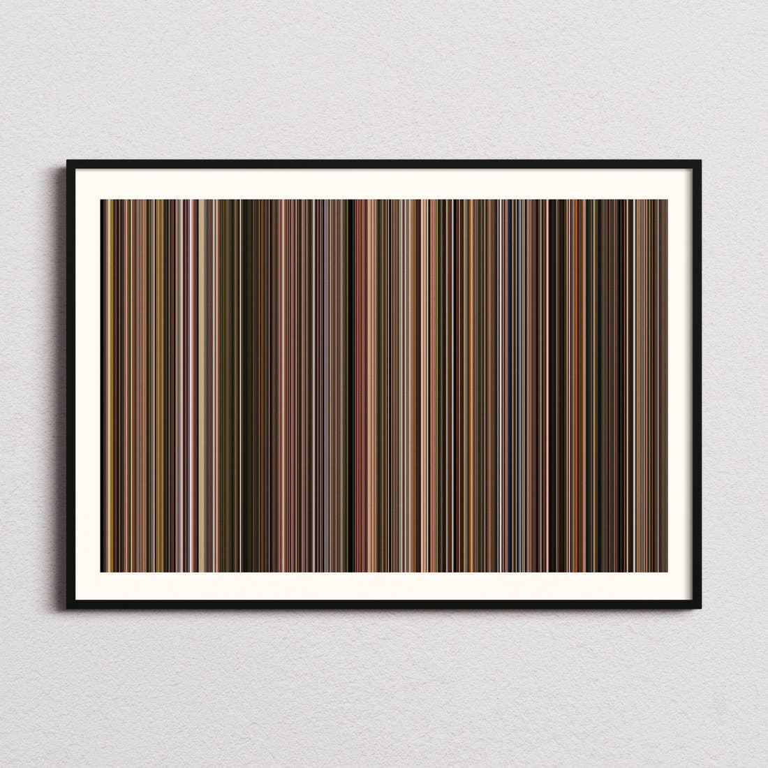 Bridge to Terabithia Movie Barcode Poster - Barcode Only