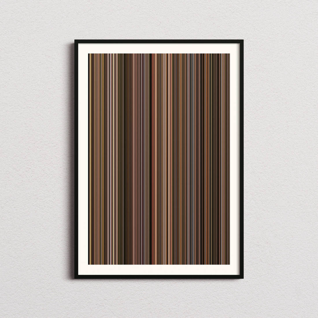Bridge to Terabithia Movie Barcode Poster - Barcode Only