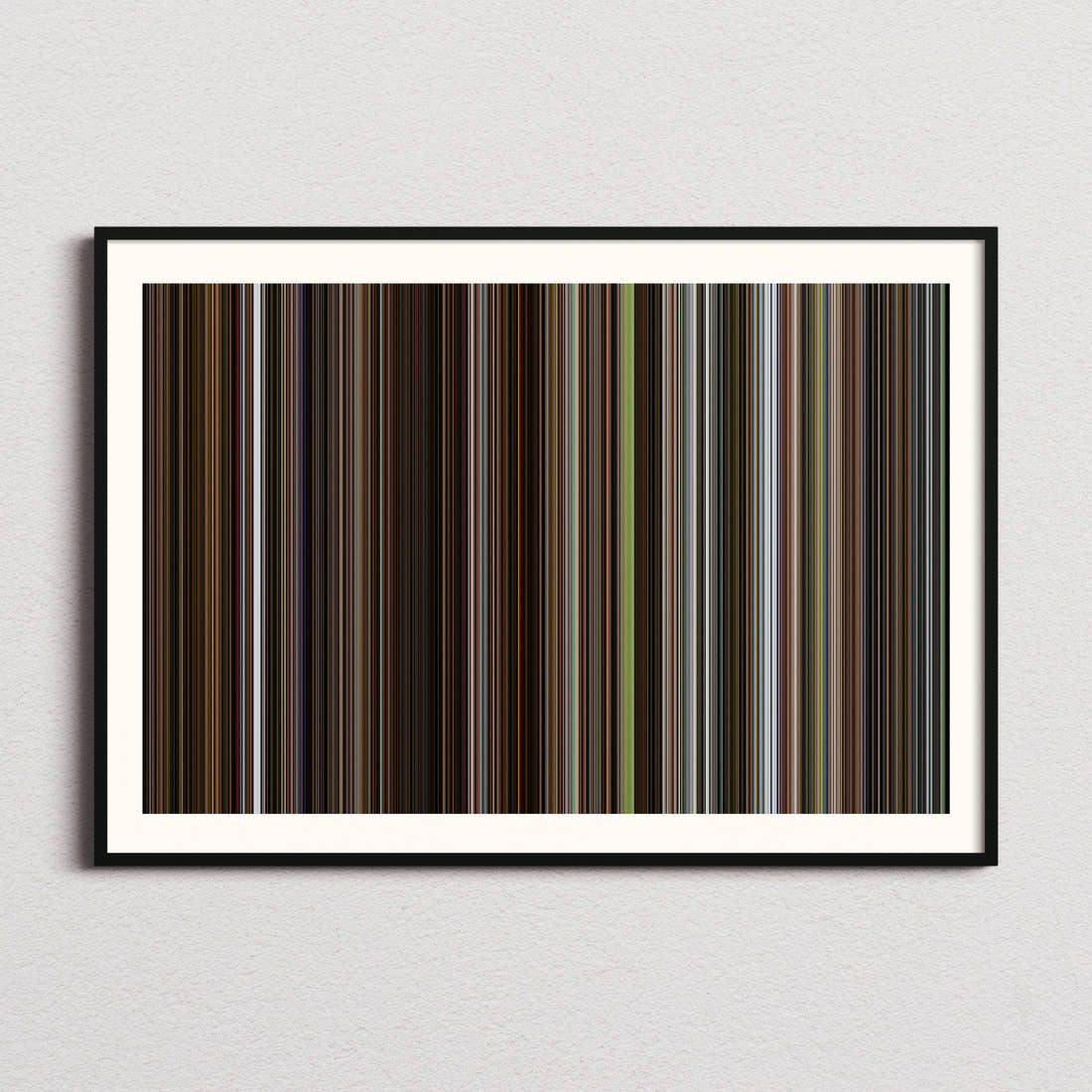 Brooklyn Movie Barcode Poster - Barcode Only