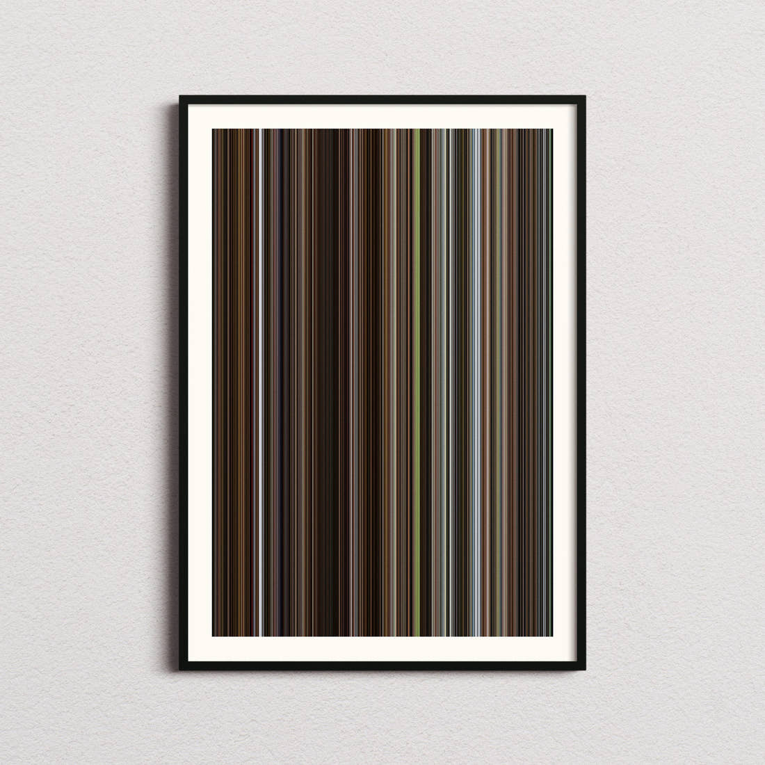 Brooklyn Movie Barcode Poster - Barcode Only
