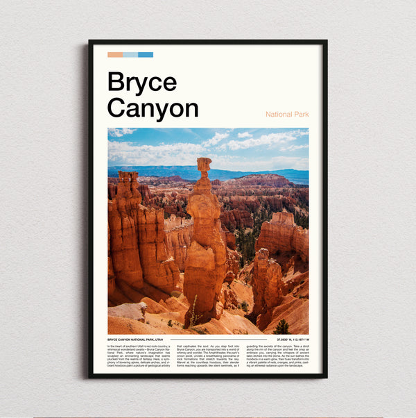 Bryce Canyon - Thor's Hammer - Travel Print
