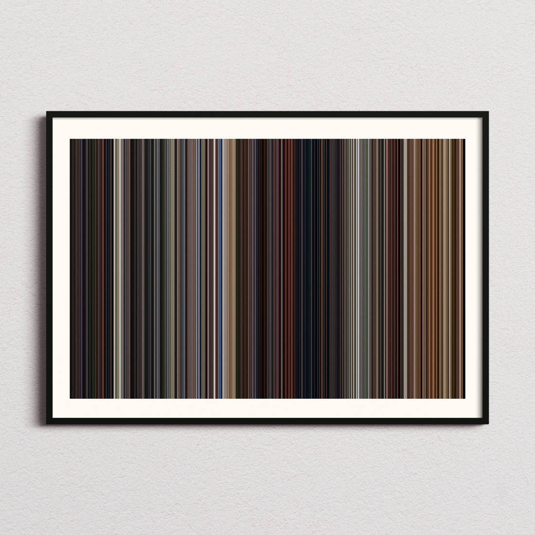 Bulletproof Movie Barcode Poster - Barcode Only