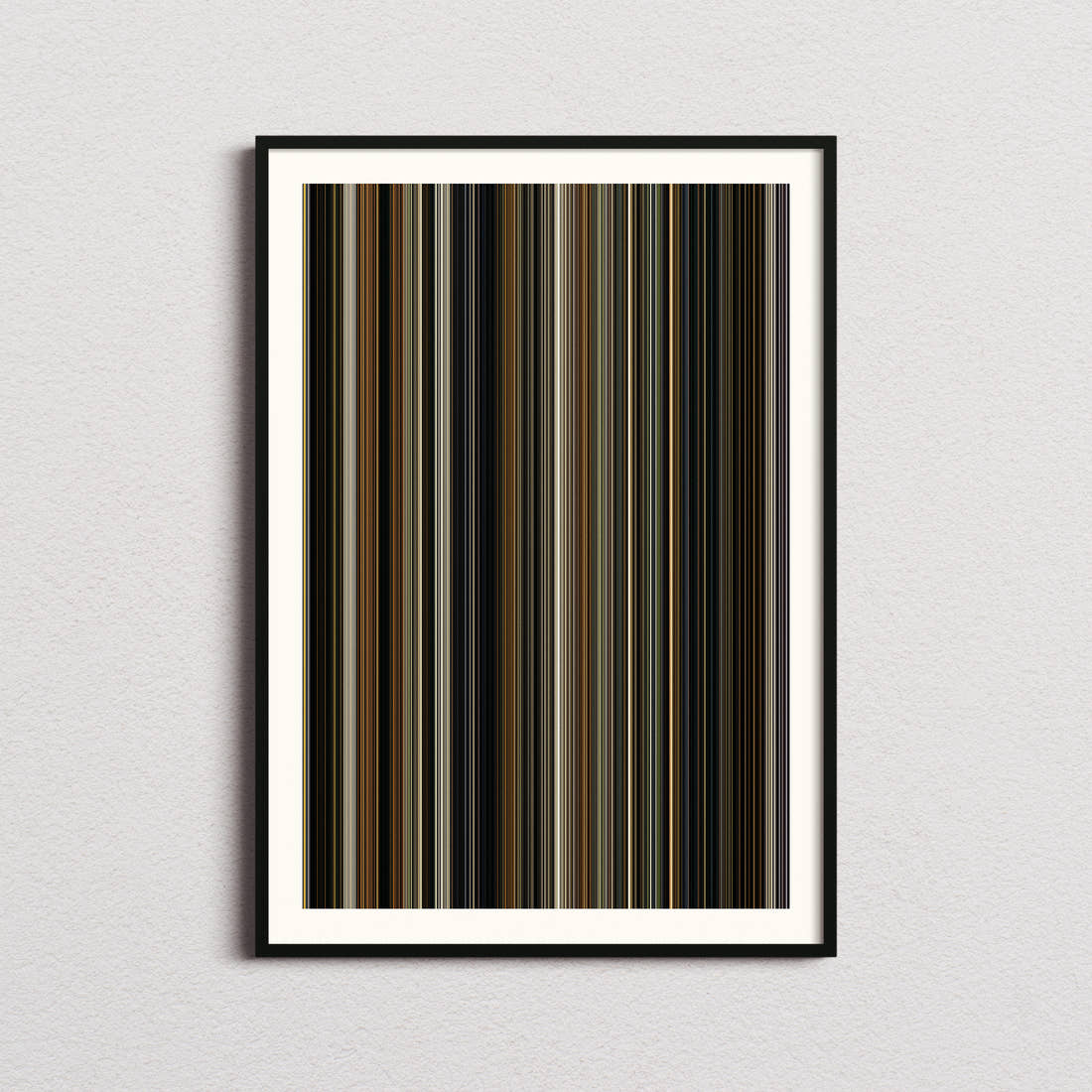 By Any Means Movie Barcode Poster - Barcode Only