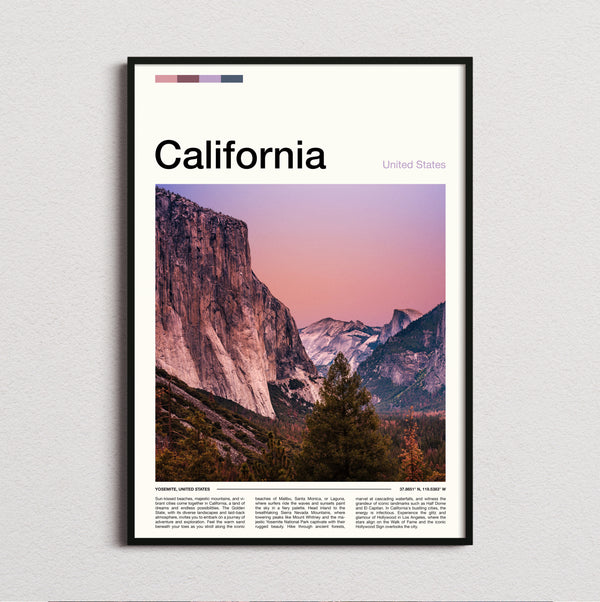 California - El Capitan - Travel Print