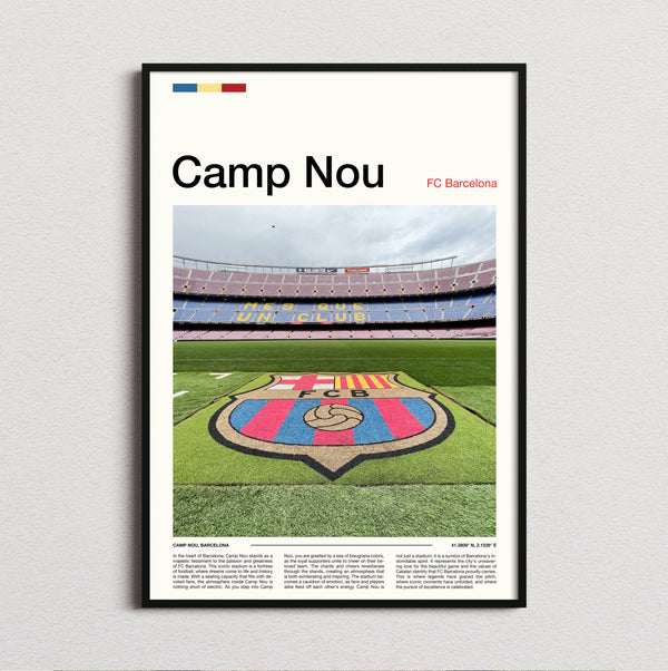 Camp Nou Stadium Print