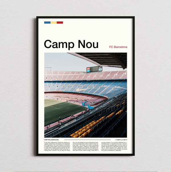 Camp Nou Stadium Print