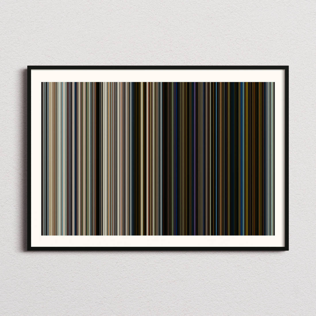 Captain Phillips Movie Barcode Poster - Barcode Only