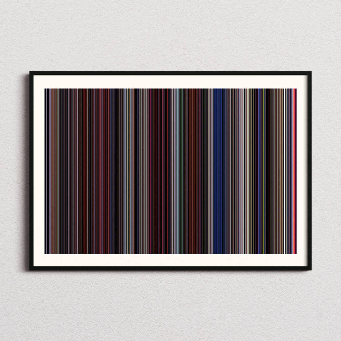 Carlito's Way Movie Barcode Poster - Barcode Only
